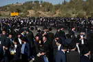 Yonatan Sindel/Flash90 Haredi protesters paralyze trains and roads