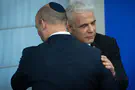 Yonatan Sindel/Flash 90 Tension at the leadership of Bennett’s campaign