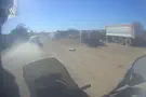 Israel Police Police chase ends in a vehicle overturning