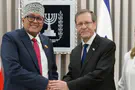 Maayan Toaf/GPO Herzog welcomes Somaliland President in historic Jerusalem visit