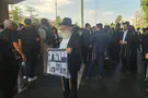Eitan Alhadaz-Barak/TPS Spontaneous protests block major highway
