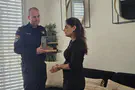 דוברות המשטרה Оружие героя Офакима передано его сеиье