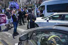 Violent clashes at entrance to Bnei Brak