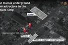 IDF strikes Hamas underground site in central Gaza