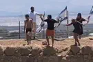 Press Release Tzvi Succot jumps into Herod's Pool