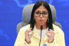 Javier Campos via Reuters Connect Interim Venezuelan President praises Israeli relief team