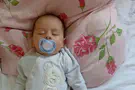 Two months old. Fighting for life