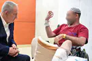 Moving meeting between Netanyahu and wounded troops