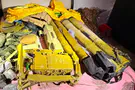 Civilian bedroom turned into arms cache