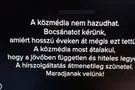 צילום מסך הטלוויזיה החשיכה מסך: סליחה ששיקרנו