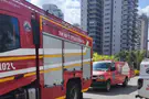 צילום: כבאות והצלה אדי כלור דלפו, דיירי המגדל הונחו להסתגר