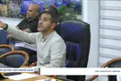 צילום: מתוך שידור העירייה אלימות בישיבת מועצת העיר יבנה