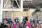 Women of the Wall clash with worshippers at Western Wall