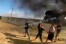no credit Footage released of Rimon Kirsht & Yagev Buchshtab being abducted