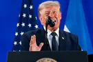 Trump rejects claims of dwindling munitions
