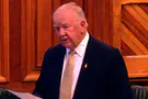 Canadian politician reads chatbot prompts during speech