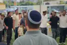 Watch: Yeshiva students dance at IDF enlistment center