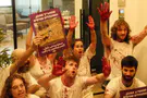 Far-Left activists storm Religious Zionist Party HQ