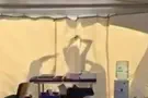 צילום מסך Attempted knife attack targets Israeli tent in Canada