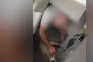 Infiltrator found hiding in secret compartment in trunk