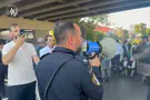 צילום: דוברות המשטרה Haredi extremists protest, Geha Interchange blocked