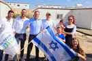 צילום: מועצה אזורית שומרון היישוב גנים קם מחדש, המשפחות נכנסו לבתים