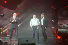 Fried, Rabbi Smotrich, and the minister lead thousands in dancing