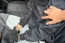צילום: דוברות המשטרה Masked teens caught with Molotov cocktails