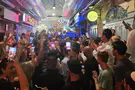 צילום: ללא קרדיט בן גביר רקד בשוק: "מי שמאמין לא מפחד"