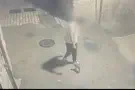 Police spokesperson Cameras capture 15-year-old kicking kitten