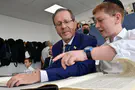 Герцог посетил хедеры в Кирьят-Йеариме