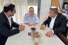 צילום: באדיבות המצלם הישורת האחרונה: בן גביר הגיע לרב ליאור
