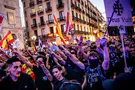 Albert Llop/NurPhoto Far-right activists give Nazi salutes in heart of Madrid
