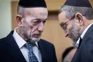 Yonatan Sindel/Flash90 Haredi shakeup: Gafni, Maklev reportedly ousted from slate