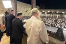 צילום: ללא עשרות אלפים בסליחות בכותל המערבי
