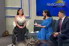 Paralympic athlete suffers seizure during live TV interview