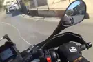 The chase captured on Border Police camera