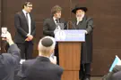 Screenshot Javier Milei dances with NYC Yeshiva students