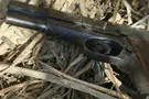 Police dog finds hidden gun near Arab city