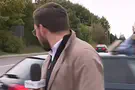 Reporters came to cover an accident, witnessed another accident