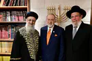 Mike Huckabee meets Israel’s chief rabbis during Sukkot
