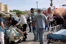 Heartbreaking moment as father finds his son in hospital on 10/7