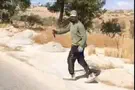צילום: באדיבות המצלם תיעוד מהפיגוע בבנימין והמרדף אחר המחבל