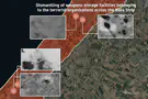 IDF destroys terrorist weapons storage facilities