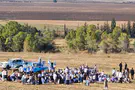 צילום: ללא תפילת הגשם המרגשת בקיבוץ שעלבים