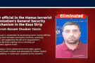 IDF Spokesperson IDF eliminates senior Hamas security official in Gaza City