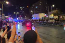 Caught on camera: Bottle thrown at Prime Minister's convoy
