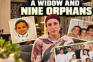 A widow, 9 orphans, and debts she cannot carry alone