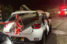 IDF officer's wife critically injured in crash