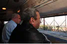 Netanyahu and Barak in Golan Uncertain of What the Future Holds